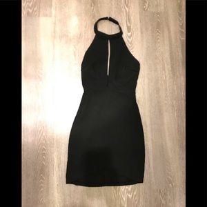 Little Black Choker Dress